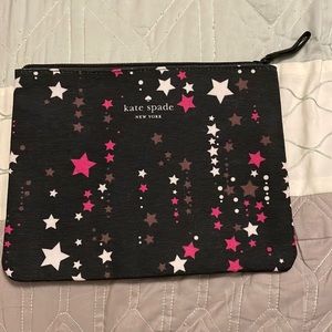 Brand new KATE SPADE large zippered pouch